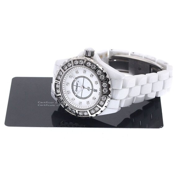 CHANEL J12 H2429 Diamond bezel 11P white Dial Quartz Ladies Watch_893513 - Picture 2 of 7